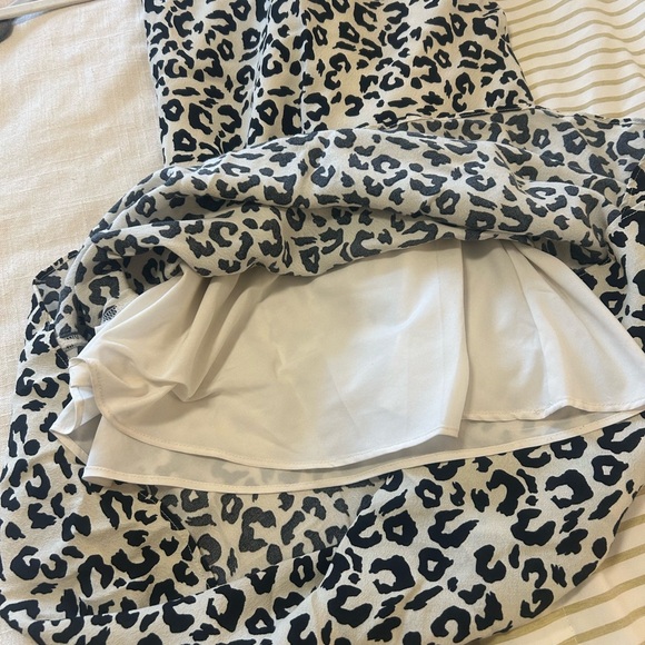 Leith XS leopard bias cut midi skirt - Picture 4 of 7